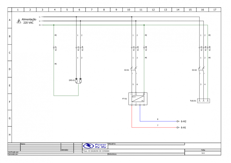 Exemplo de Projeto de Elétrica.