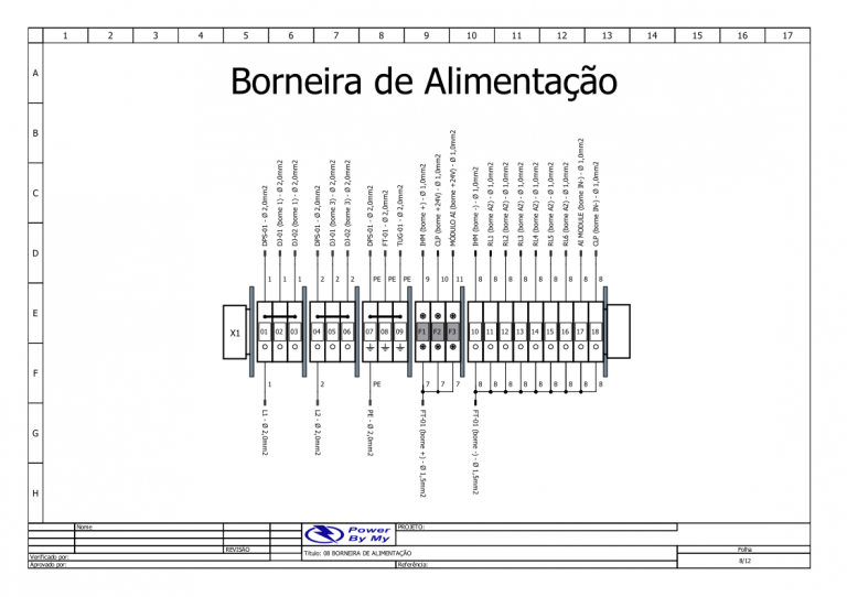 Exemplo de Projeto de Elétrica.